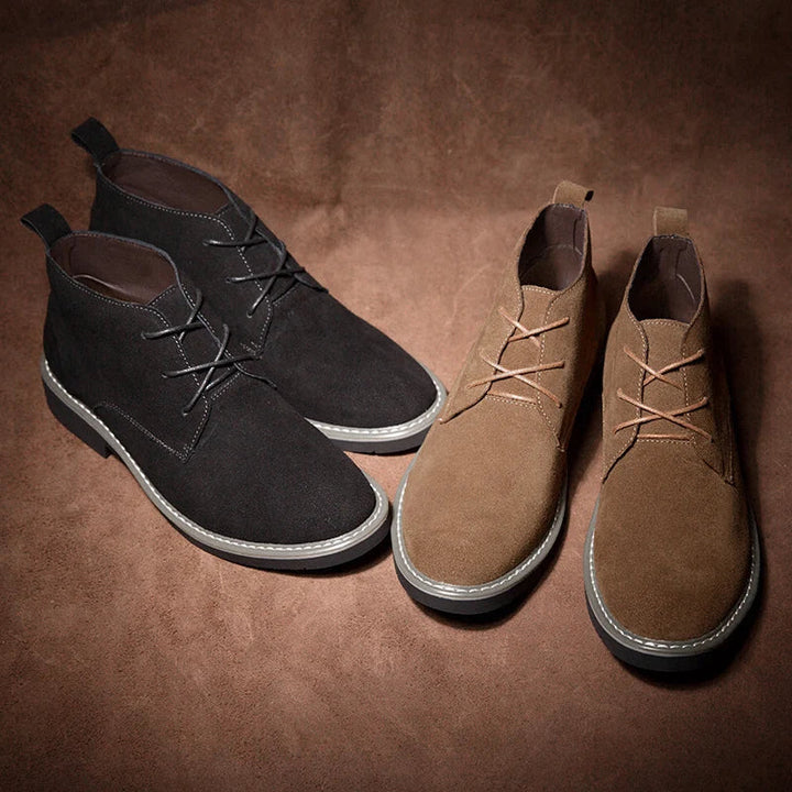 MADRID | Elevator-Suede-Shoe +2.4 Inches