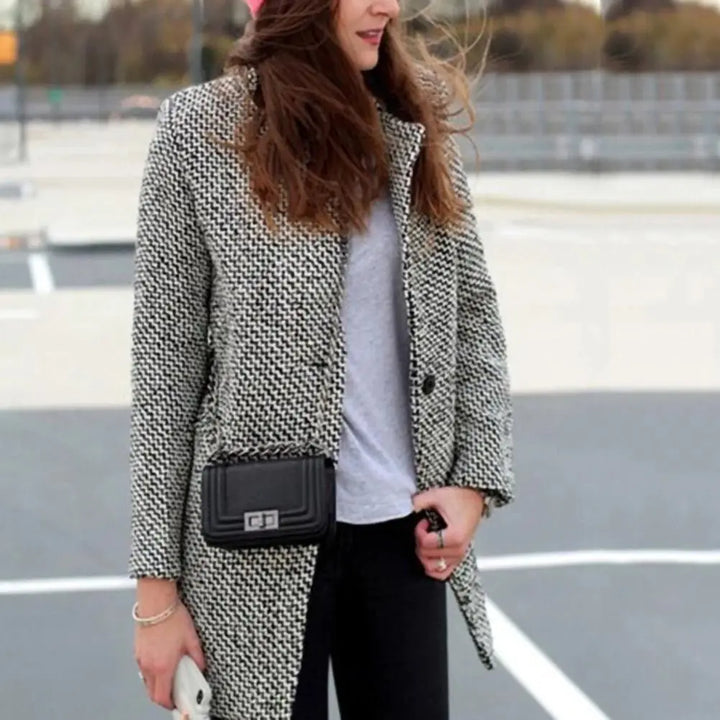 Long Wool Coat Jacket