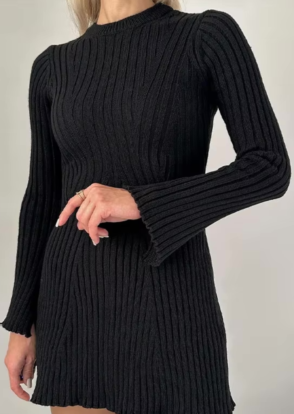 Immanuël Knitted autumn dress