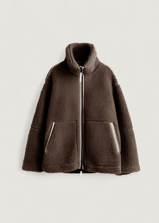 Immanuël Cozy Oversized Fleece Jacket