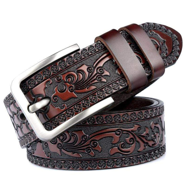 Immanuël Mythic Cowhide Belt