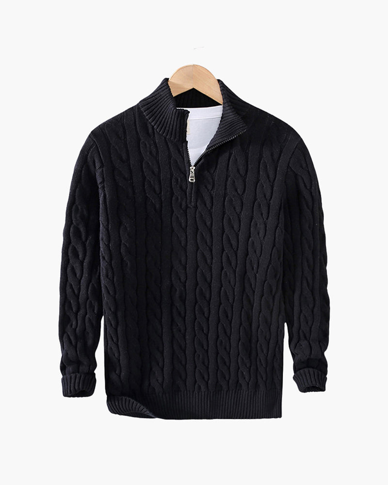 Immanuël Verbier Half Zip Sweater