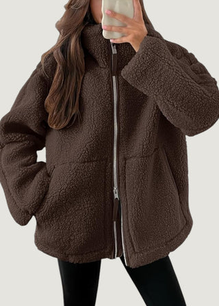 Immanuël Cozy Oversized Fleece Jacket