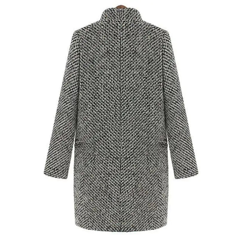 Long Wool Coat Jacket