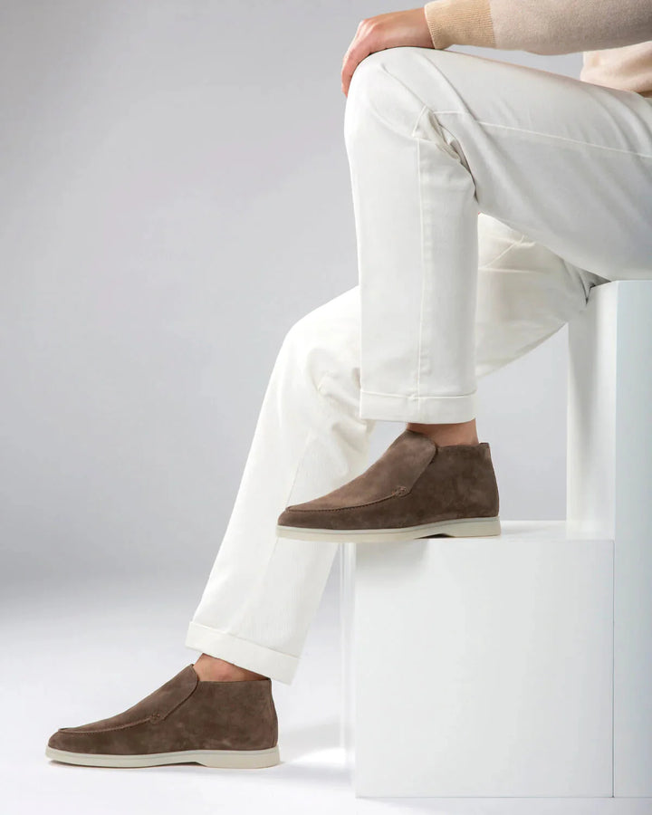 MONACO - BISTER HIGH SUÈDE LOAFERS