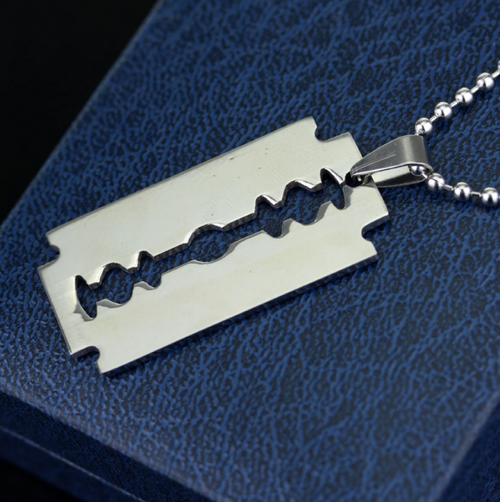 Razor Blade Necklace