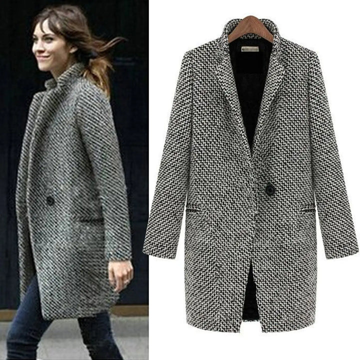 Long Wool Coat Jacket