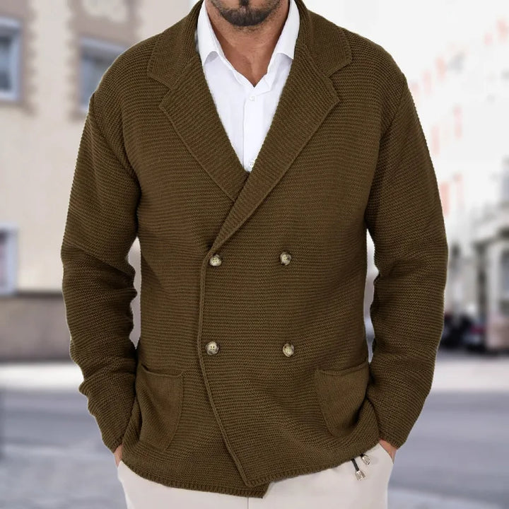 Immanuël™ Knitted Cardigan with Double Buttons