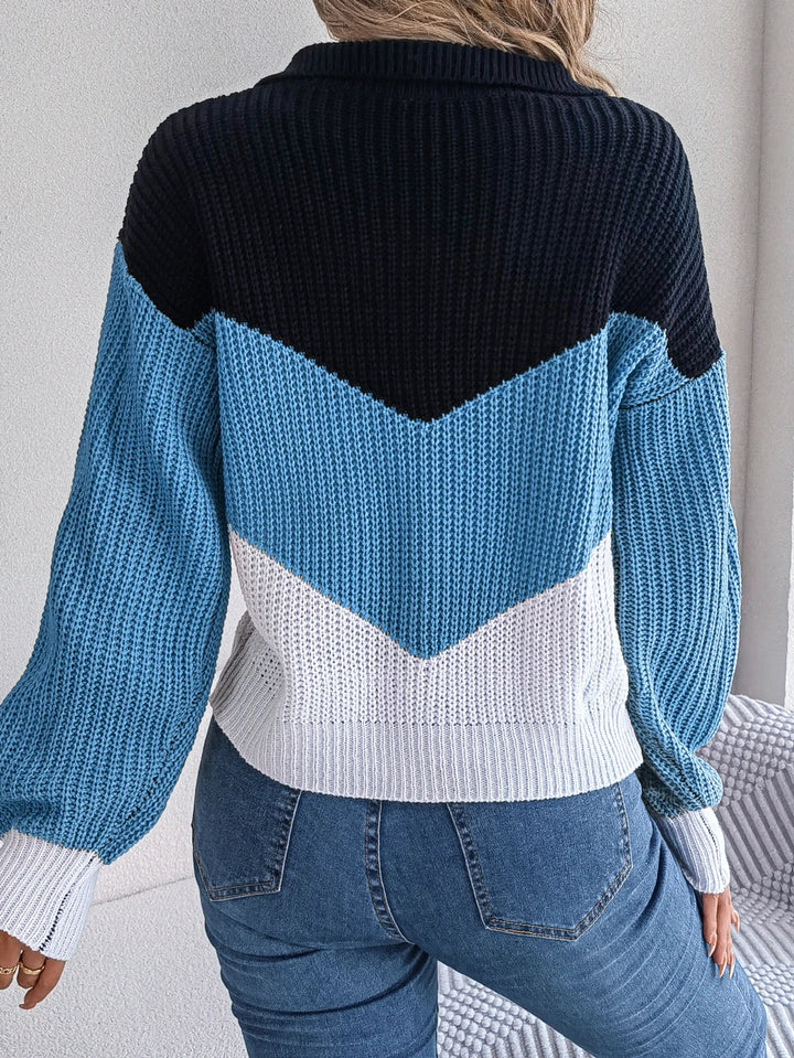 Immanuël™ Comfortable Patchwork sweater