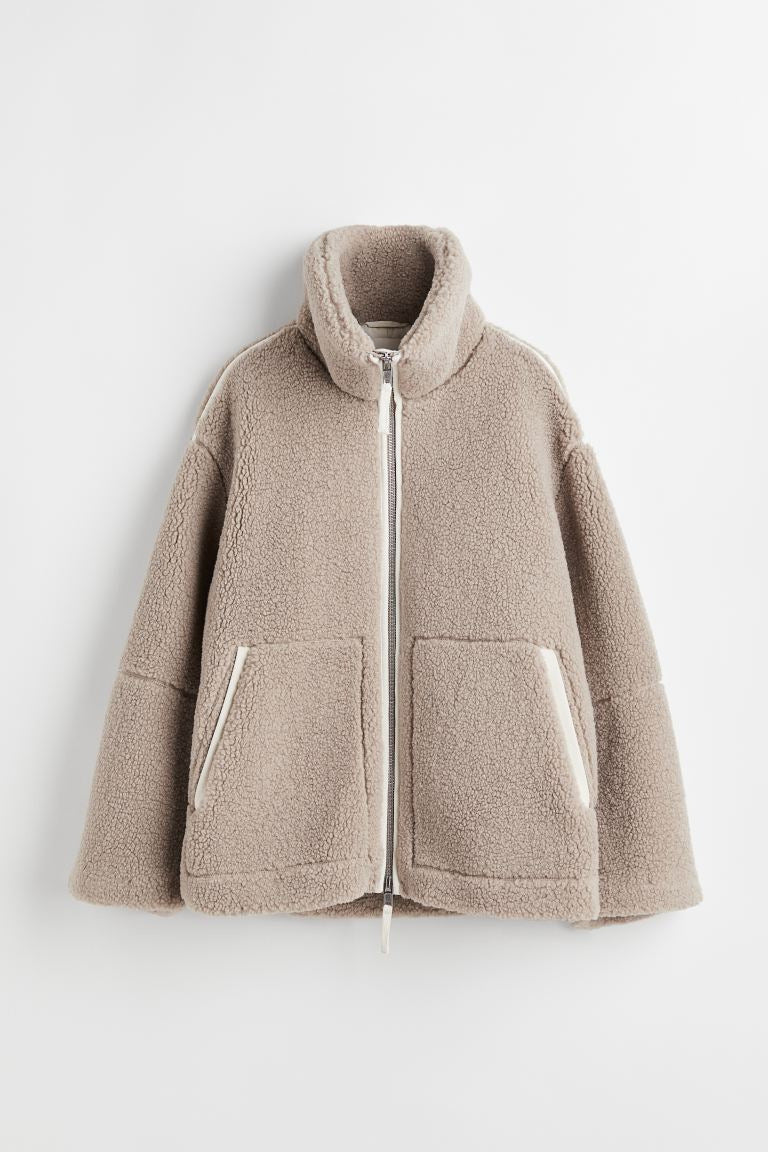 Immanuël Cozy Oversized Fleece Jacket