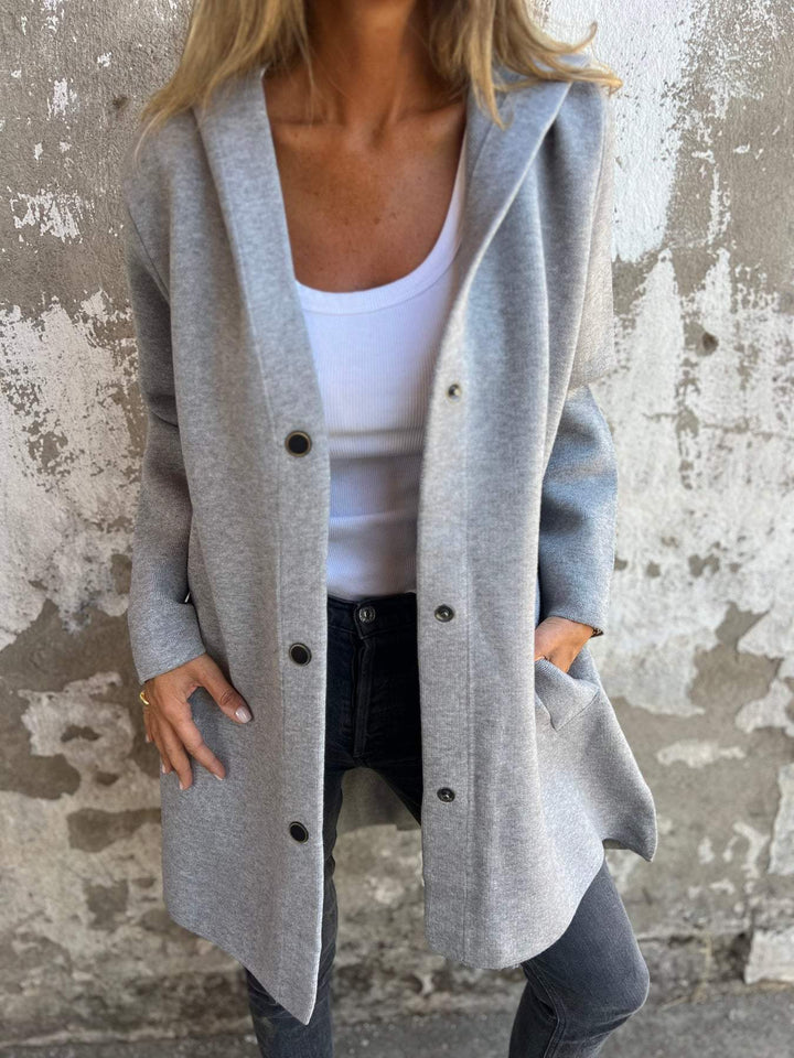 Immanuël™ Buttoned Cardigan with Hood