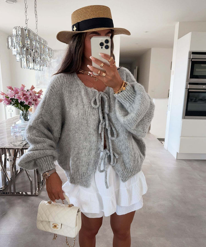 BowChic Knit Cardigan