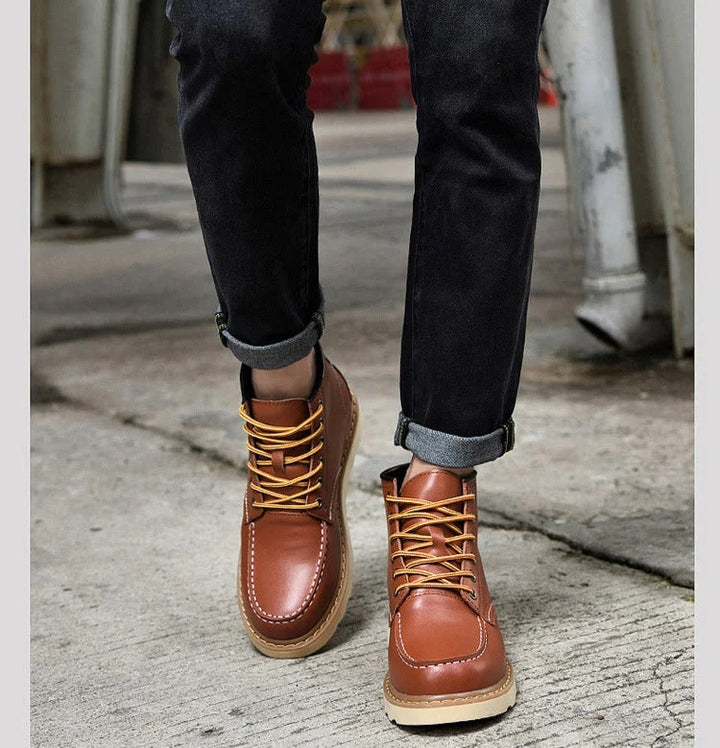 PAUL |  Boots With Wool lining +2Inches +3Inches +4Inches