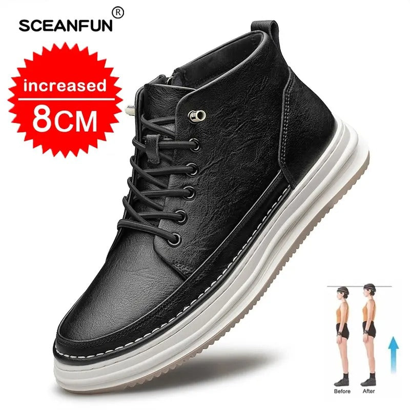 LEX| Casual high shoes +2Inches +3Inches