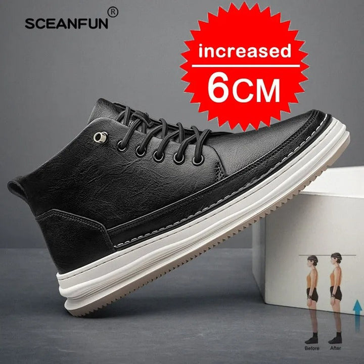 LEX| Casual high shoes +2Inches +3Inches